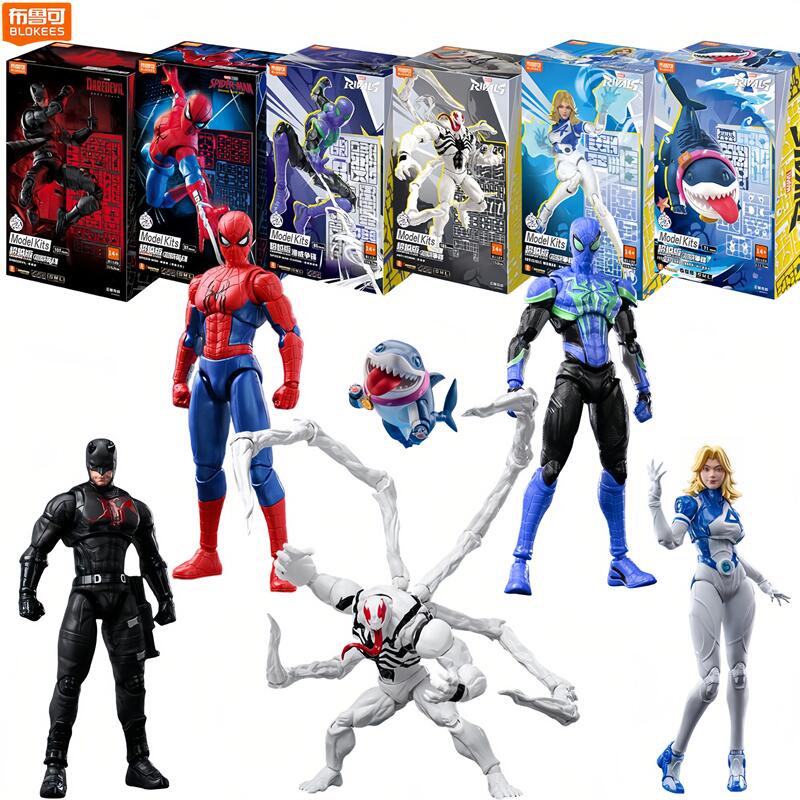 Model Kit Ultron - Blokees Spider Man Anti-Venom Daredevil Action