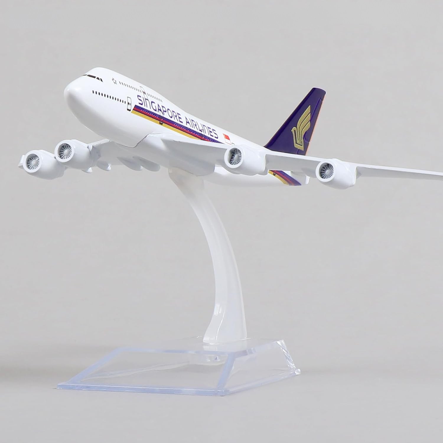 Model Kit Singapore - 16cm 1/400 Scale Singapore B747 Diecast