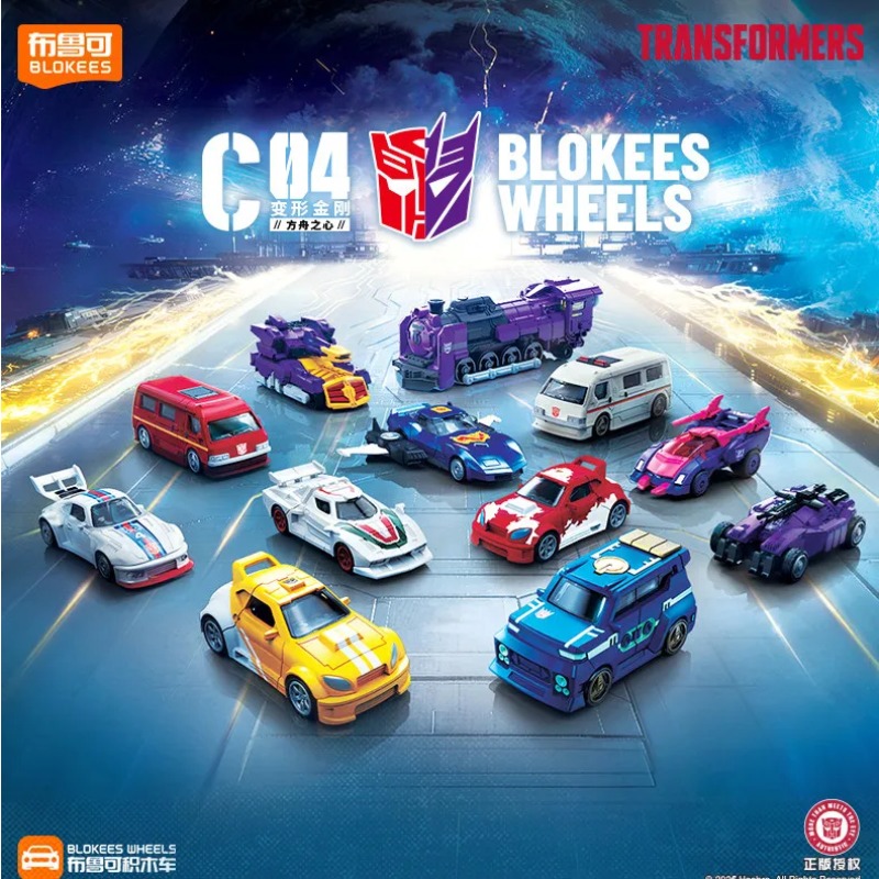 Blokees Transformers Wave 4 C0 - огляд і ціна Model Kit Transformers