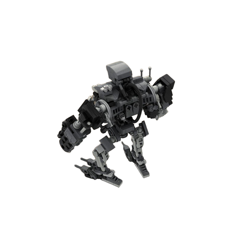 263pcs MOC Robocain From Roboc - огляд і ціна Model Kit Robocop
