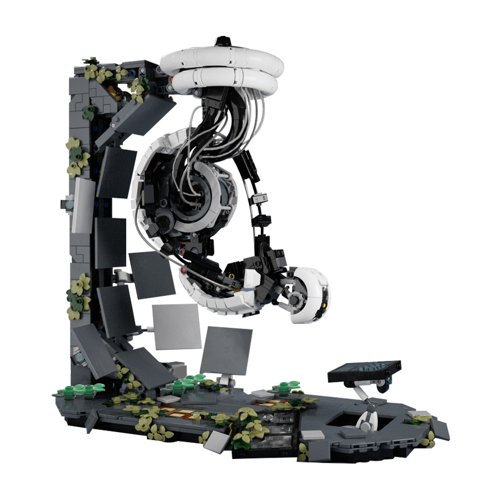 MOC Portal 2 GLaDOS Robot Buil - огляд і ціна Model Kit Robocop