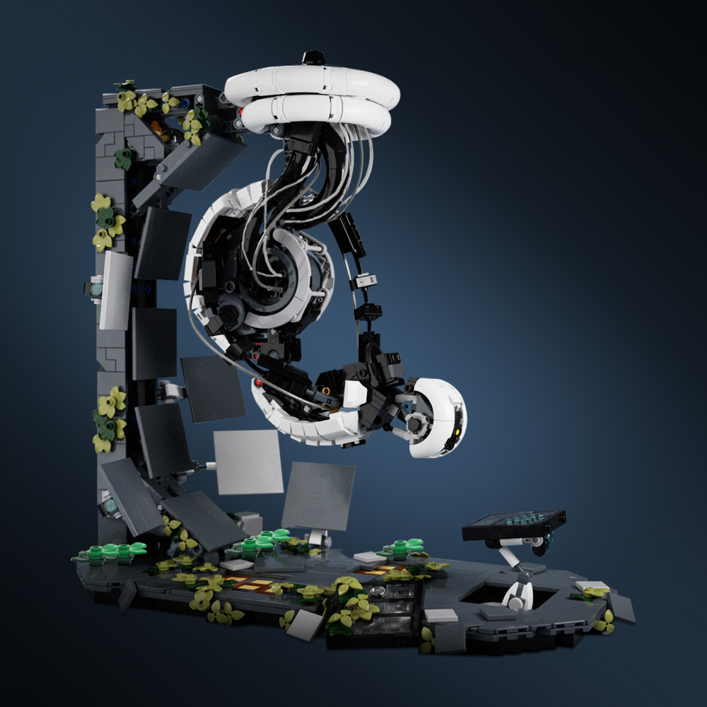 MOC Portal 2 GLaDOS Robot Buil - огляд і ціна Model Kit Robocop