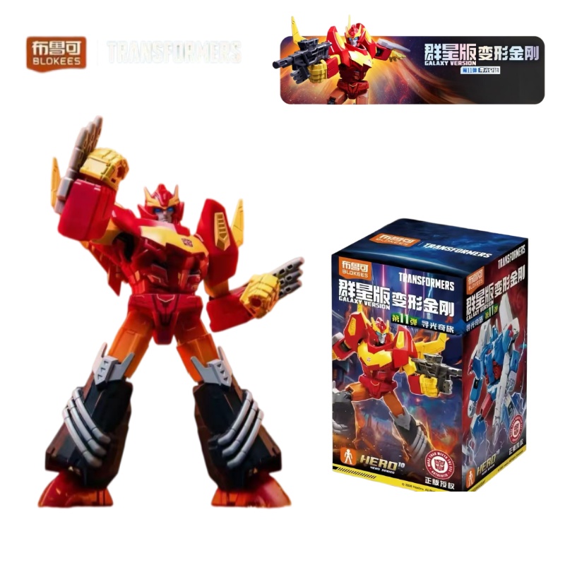 New Blokees Transformers Galax - огляд і ціна Model Kit Rodimus