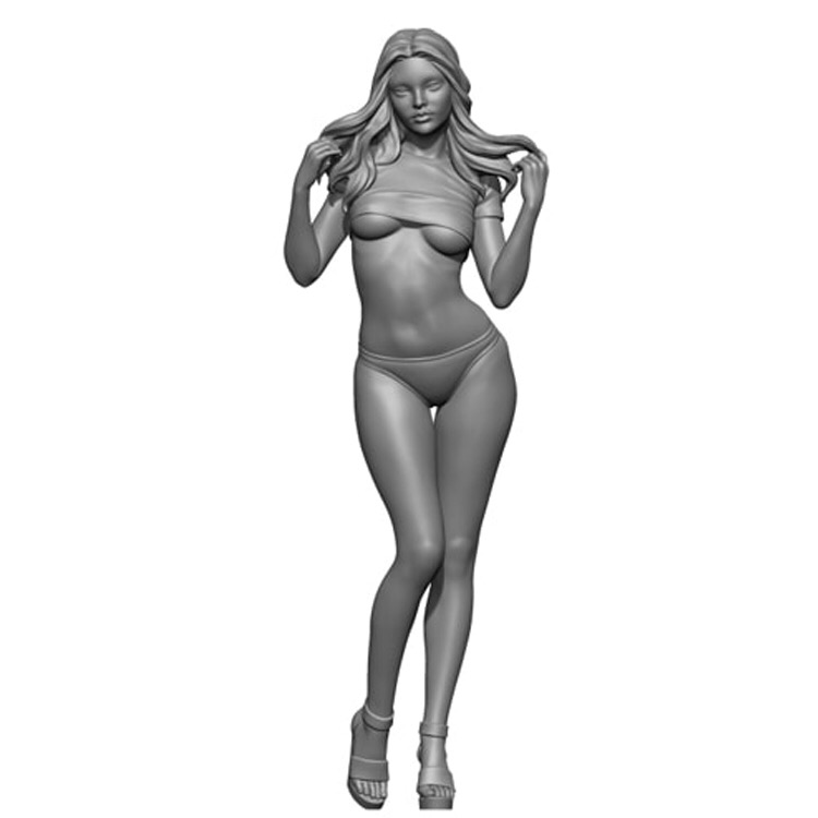 1/12 Resin Model Figure GK，MIA - огляд і ціна Model Kit Zero