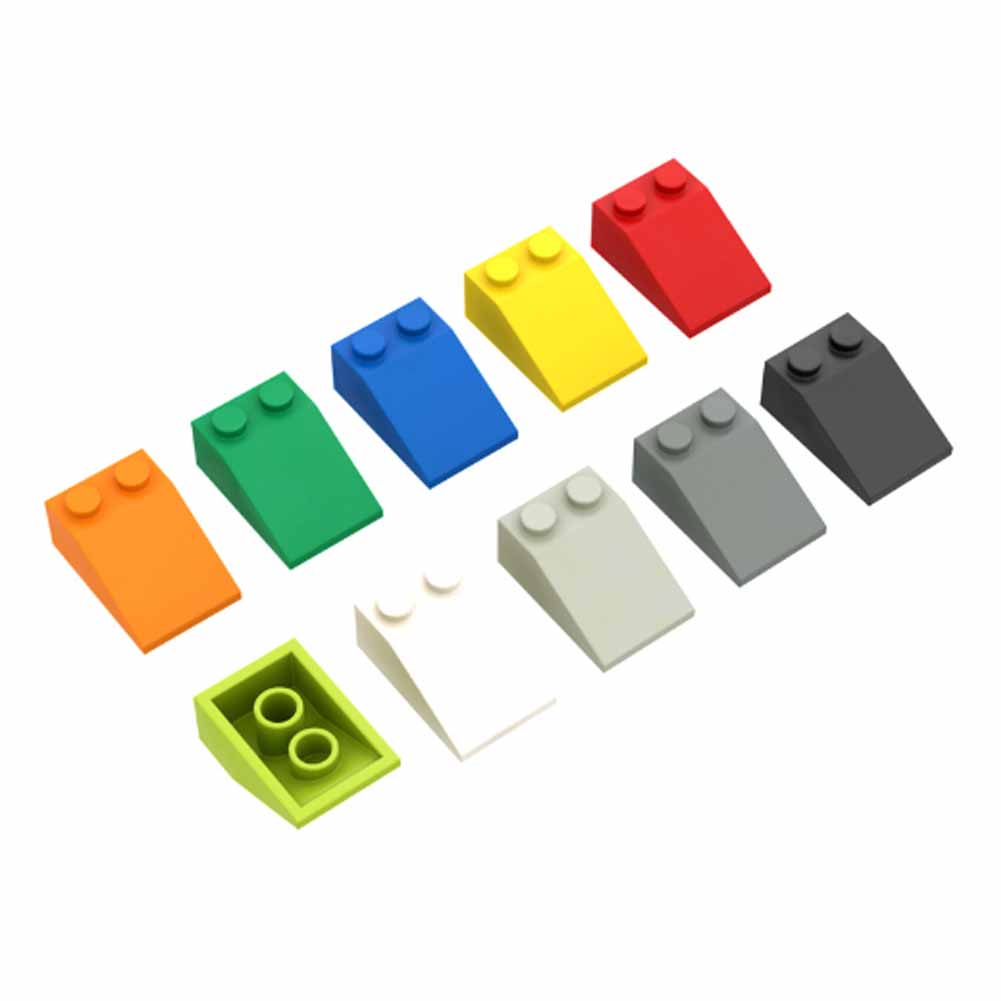 35PCS MOC roof tiles 33 3x2 sl - огляд і ціна Model Kit Brands