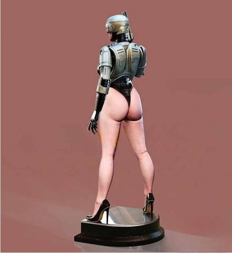 1/24 Scale Die-Cast Resin Figu - огляд і ціна Model Kit Robocop