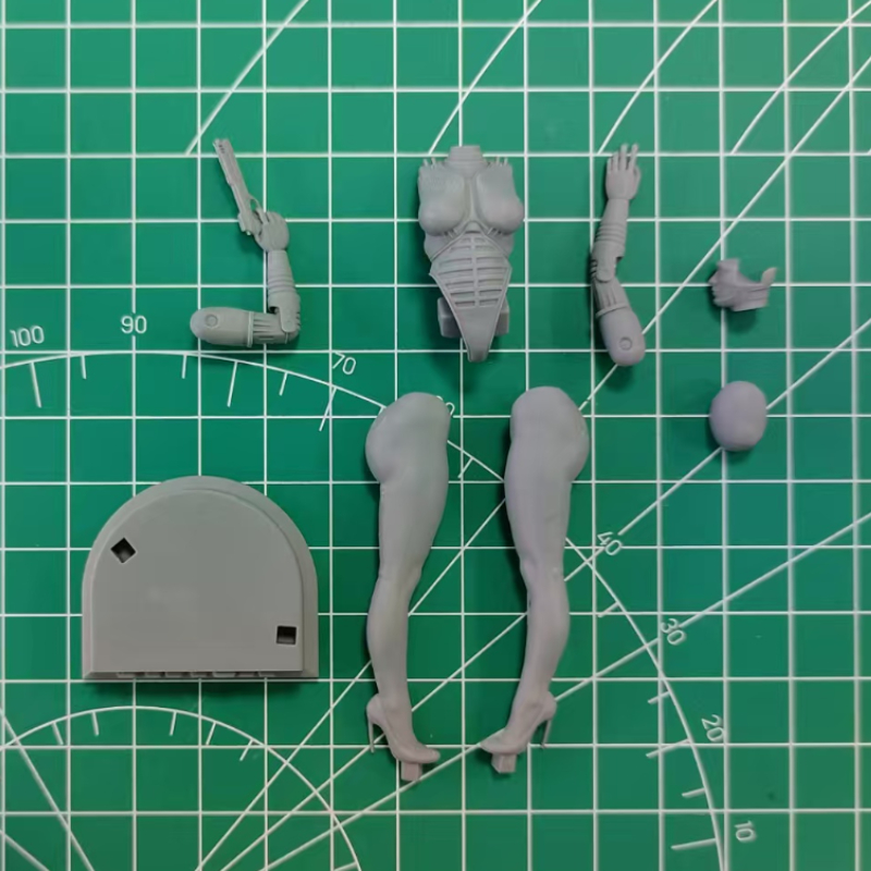 1/24 Scale Die-Cast Resin Figu - огляд і ціна Model Kit Robocop