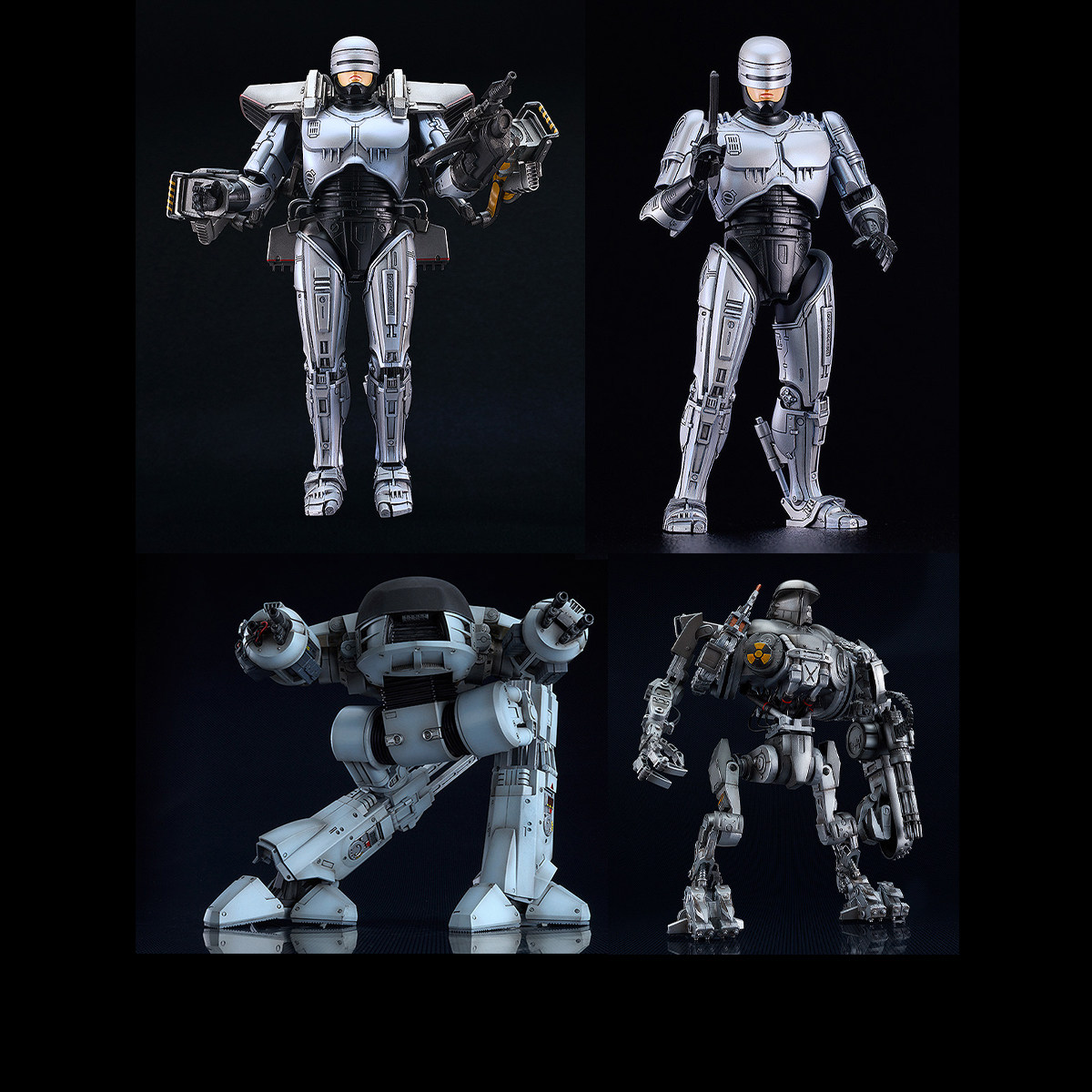 GSC MODEROID Ed 209 Robocop Ka - огляд і ціна Model Kit Robocop