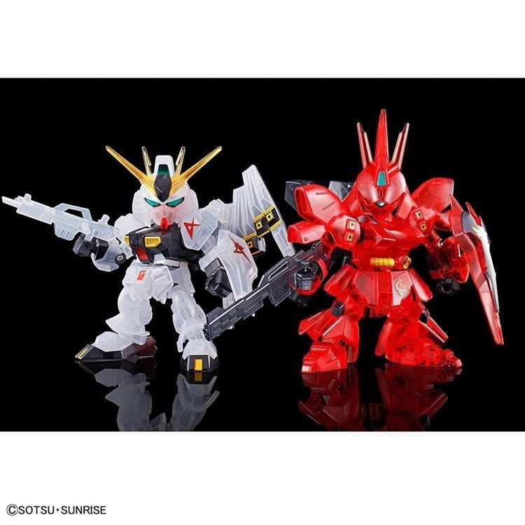 Bandai BB Warrior SD Nu Gundam - огляд і ціна Model Kit Vs Action Figure