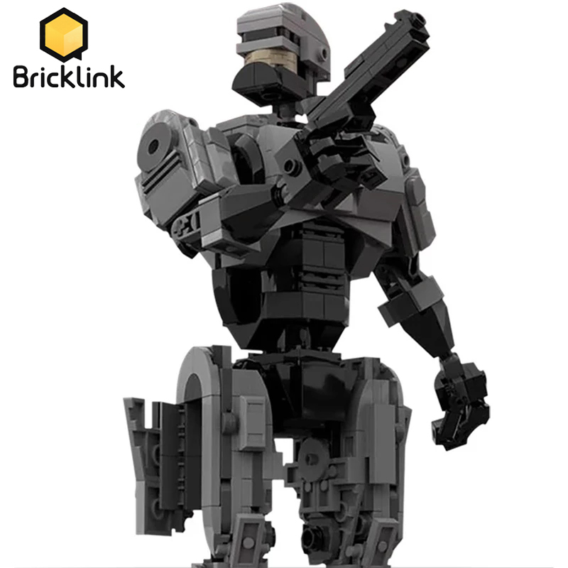 Bricklink City Mechanical Poli - огляд і ціна Model Kit Robocop