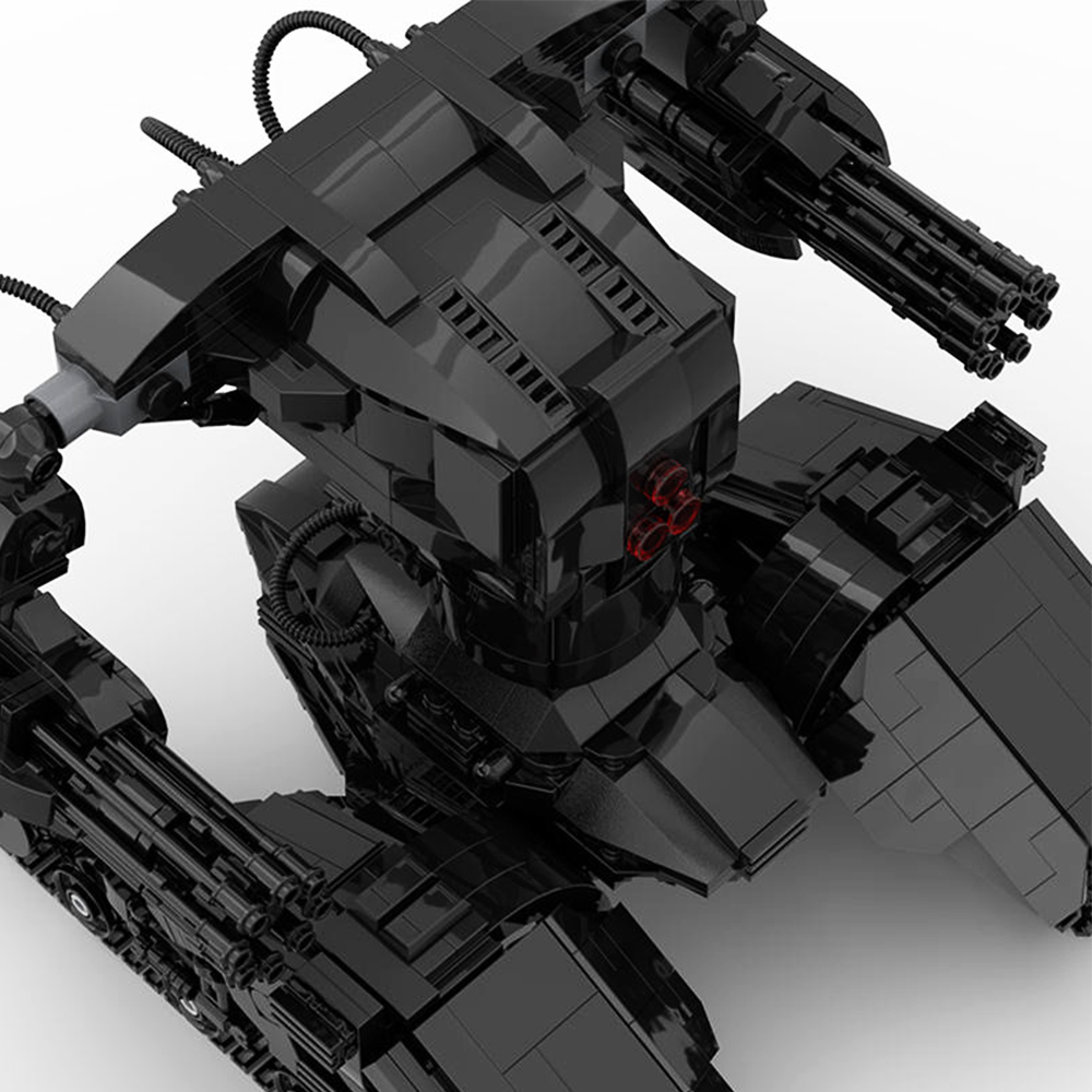 SETBRICKS MOC Mech Tank Hunter - огляд і ціна Model Kit Robocop