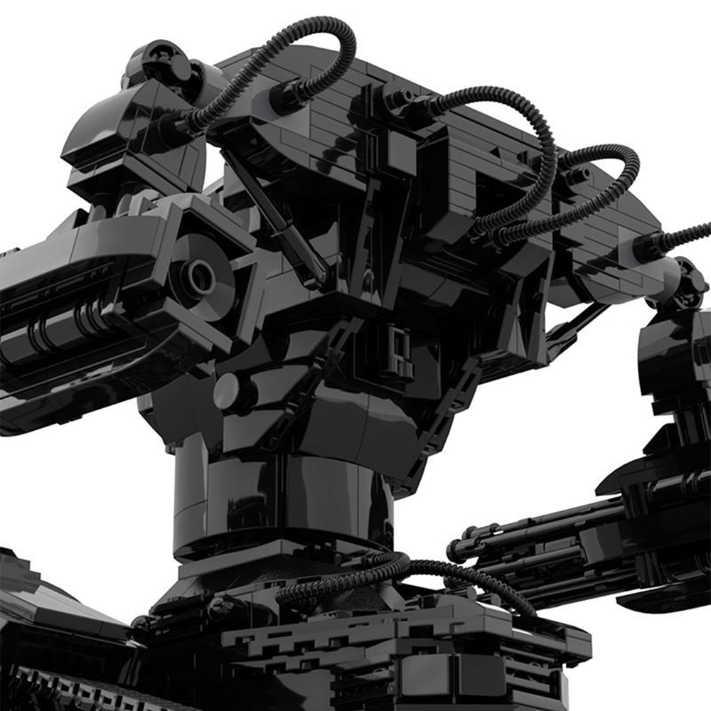 SETBRICKS MOC Mech Tank Hunter - огляд і ціна Model Kit Robocop
