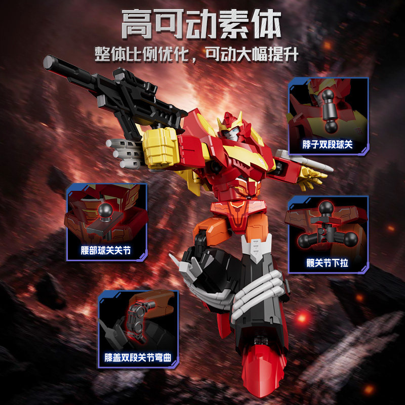 Genuine Blokees Transformers B - огляд і ціна Model Kit Rodimus