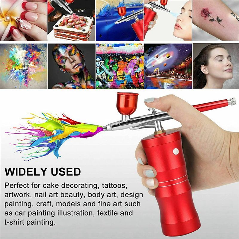 Portable Airbrush Kit With Com - огляд і ціна Airbrush Compressor Kit