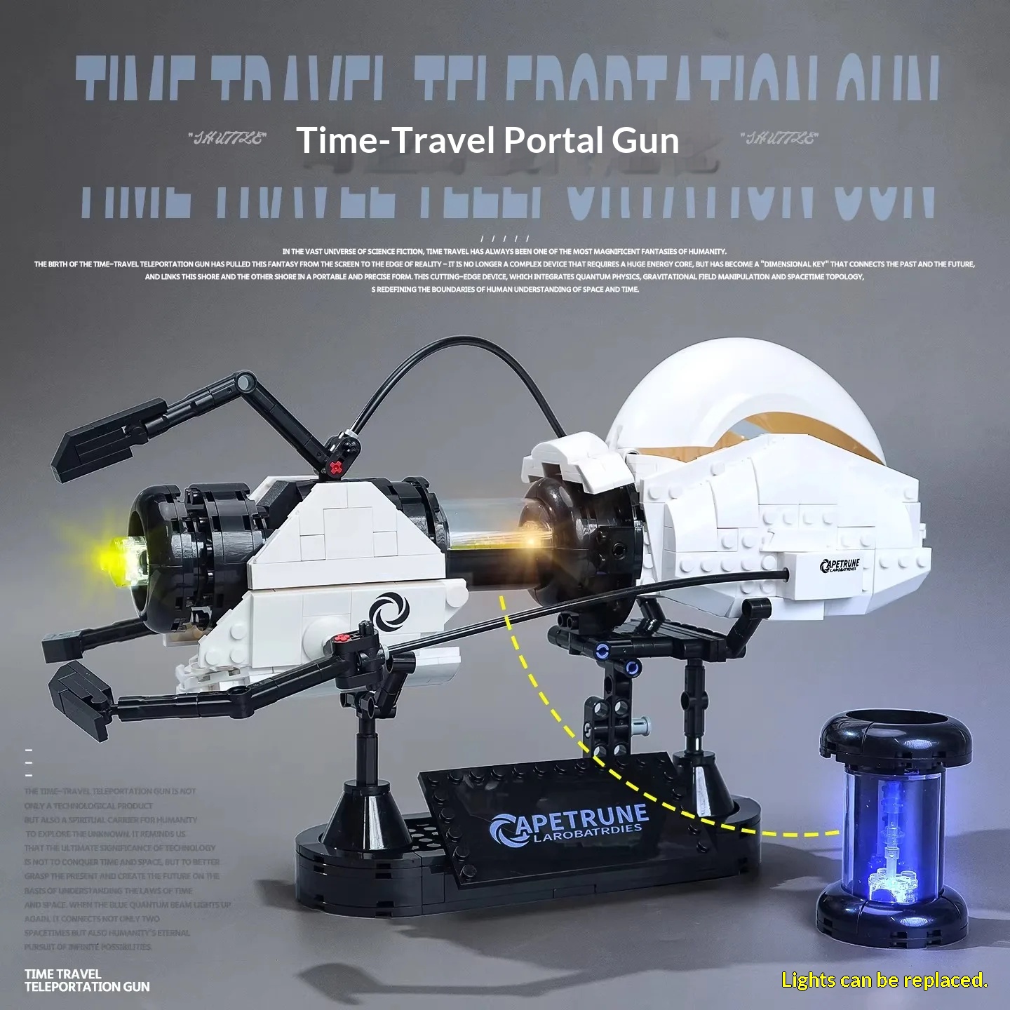 667PCS Creative High-Tech Port - огляд і ціна Model Kit Robocop