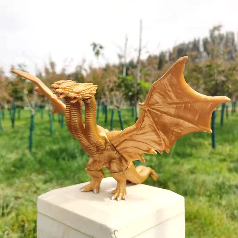 Large size three headed dragon - огляд і ціна Model Kit Vs Action Figure