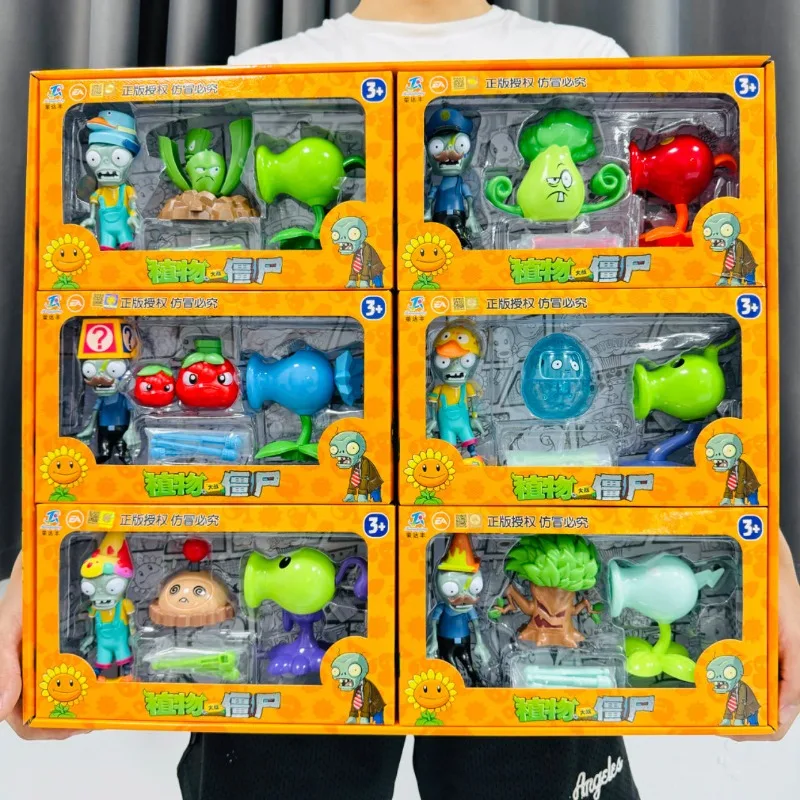Popular Plants Vs. Zombies Com - огляд і ціна Model Kit Vs Action Figure