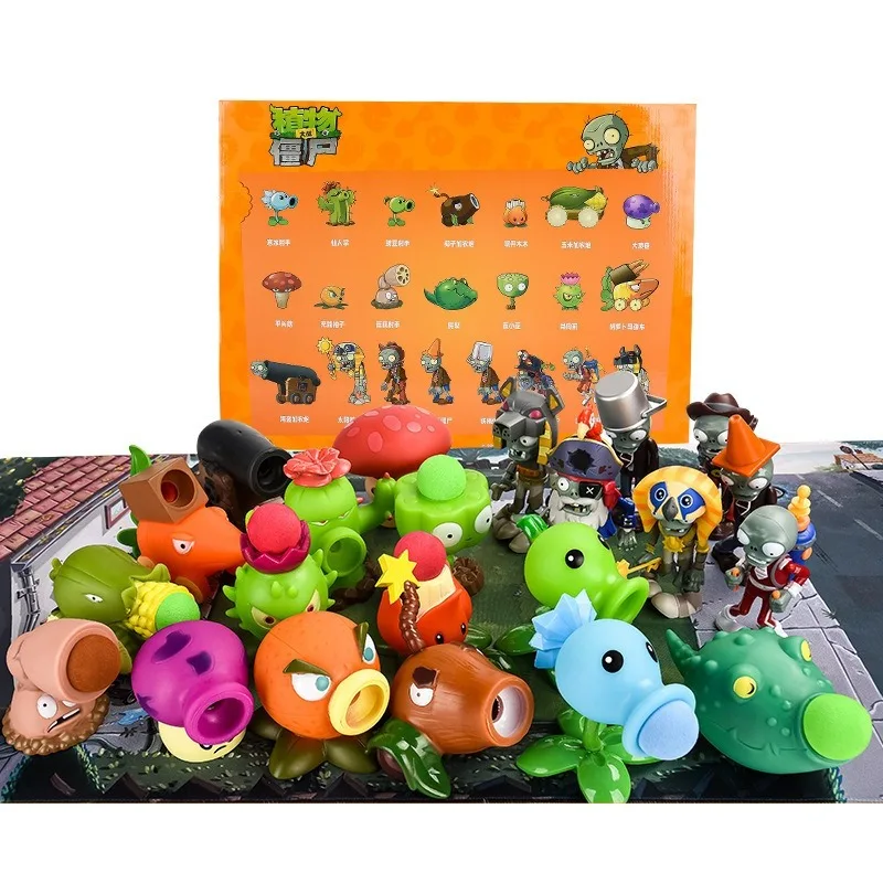 Popular Plants Vs. Zombies Com - огляд і ціна Model Kit Vs Action Figure