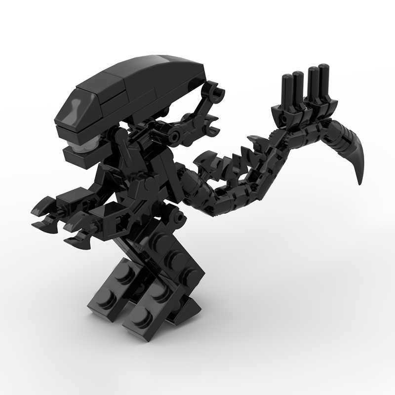 49pcs MOC Aliens Xenomorph Min - огляд і ціна Model Kit Ultron