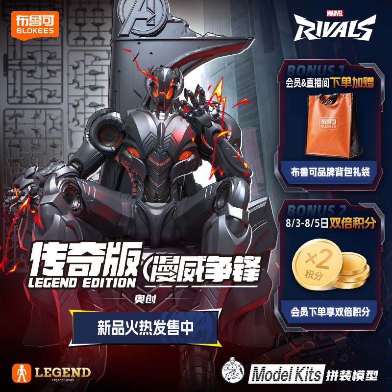 New Original Blokees Marvel Ri - огляд і ціна Model Kit Ultron